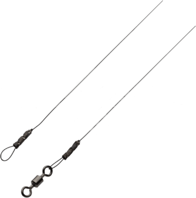 Поводок КОНТАКТ 1х7  жерличный 5кг 32см неоснащ 4шт/уп