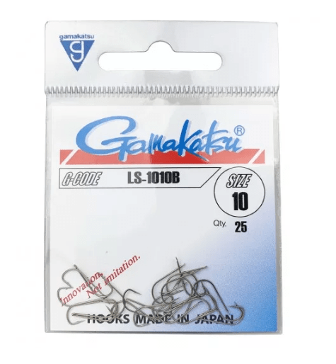 Крючок Gamakatsu LS-1010B №10 (B) (25шт.)