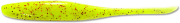 Слаг KEITECH Shad Impact 4" PAL#01 Chartreuse Red Flake 10.5см 5.0гр 8шт/уп
