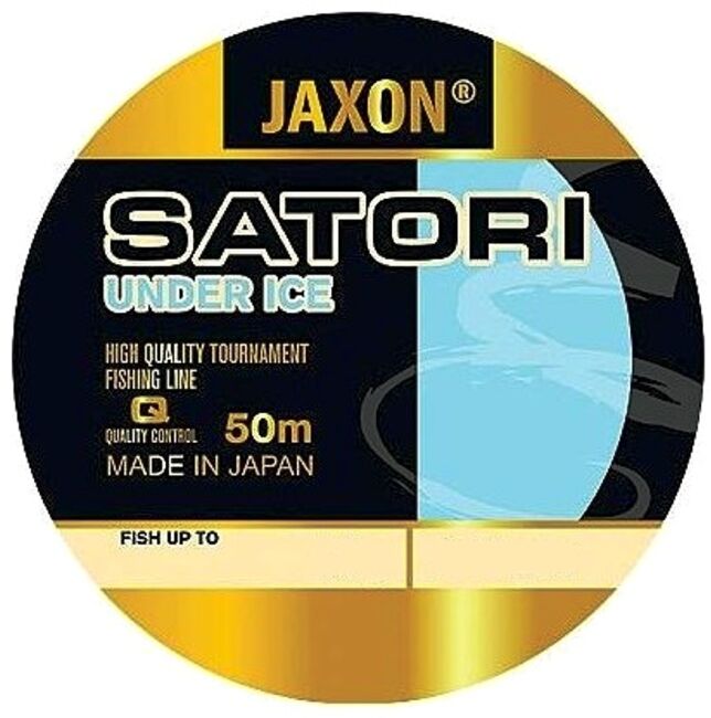 Леска монофил JAXON Satori Under ICE 50м 0.12мм 3.00кг прозрачная