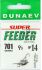Крючок DUNAEV  Super Feeder 701 #14 10шт/уп