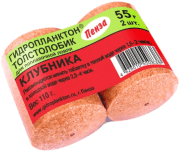 Гидропланктон ТОЛСТОЛОБИК XL 110гр (2шт*55гр/уп) Клубника Гидропланктон ТОЛСТОЛОБИК XL 110гр (2шт*55гр/уп) Клубника