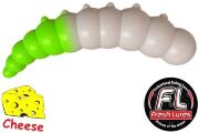 Силиконовая приманка FRESH LURES Junior 1.2”/30мм Сыр #201 14шт/уп