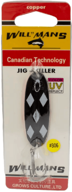 Блесна колеблющаяся GROWS CULTURE Will"mans Jig Killer 57мм 7гр #306