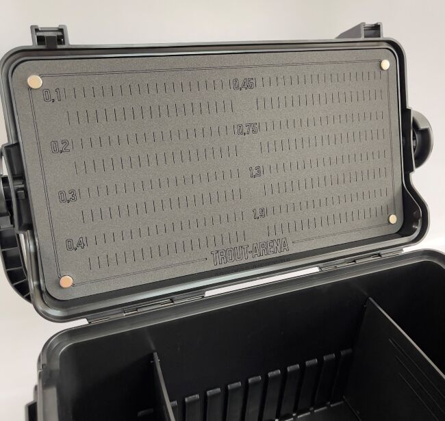 Тюнинг TROUT-ARENA JIG для ящика Meiho и Columbia