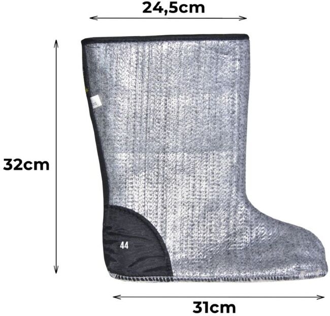 Вкладыши для сапог Norfin PROTECT запас. 3-х слой.12мм р.44