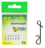 Застежка безузловая FISH SEASON Wrapping Snap №SS 7кг 6шт/уп 2022-SSF