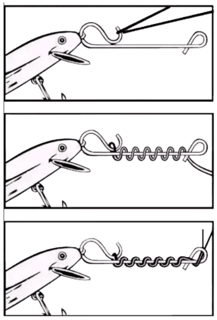 Застежка безузловая FISH SEASON Wrapping Snap №SS 7кг 6шт/уп 2022-SSF