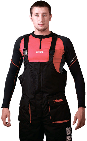 Костюм зимний ALASKAN Kiana красный/черный 3XL King