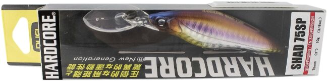 Воблер DUEL Hardcore Shad 75SP 75мм 10.0гр 3.0-4.0м R1180-HWS