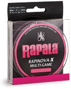 Плетёный шнур RAPALA Rapinova-X Multi Game 150M #0.6/13.9LB/PINK 0.12 мм Плетёный шнур RAPALA Rapinova-X Multi Game 150M #0.6/13.9LB/PINK 0.12 мм