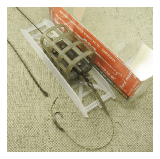 Монтаж карповый LIFE ORANGE Feeder Cage №143 40гр 1 hook #4