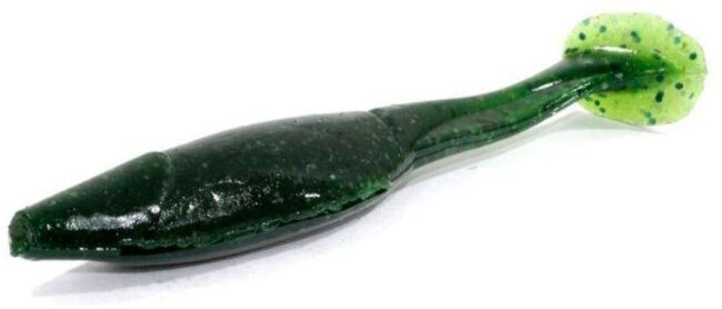 Виброхвост ALLVEGA Belly Dance Shad 10см 9.7г 5шт/уп #022 watermelon seed