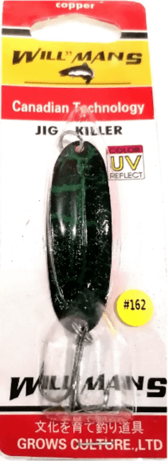 Блесна колеблющаяся GROWS CULTURE Will"mans Jig Killer 57мм 7гр #162