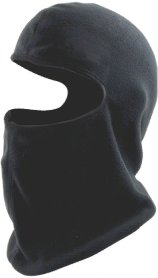 Балаклава флисовая ALASKAN черная VX-432B