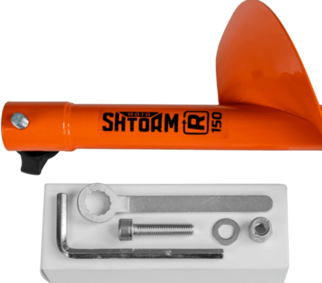 Шнек под мотобур ТОНАР MOTOSHTORM 150(R) правое вращ. SMS-150R