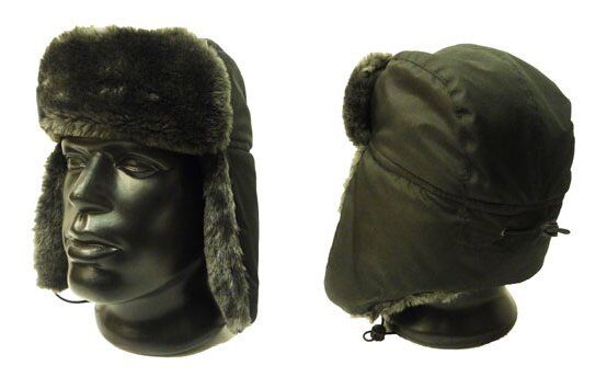 Шапка-ушанка RIVERREST Ермак-3 зимн ткань:дуплекс подкл:флис отд:мех цвет Лес