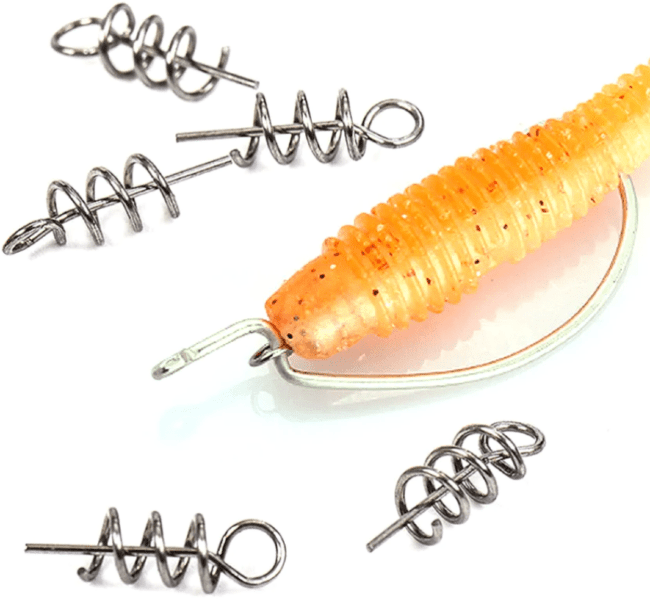 Спираль для силикон приманок FISH SEASON с направляющей ухо 6мм, дл. 40мм: 6шт/уп