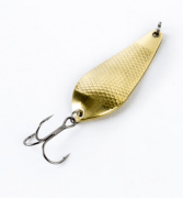 Блесна колеблющаяся РУССКАЯ РЫБАЛКА Атом Б латунь рифленое 16гр
