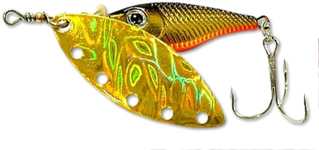 Блесна вращающаяся DAIWA "Silver Creek Spinner-R" 1120 Holo Kurakin (10000015)