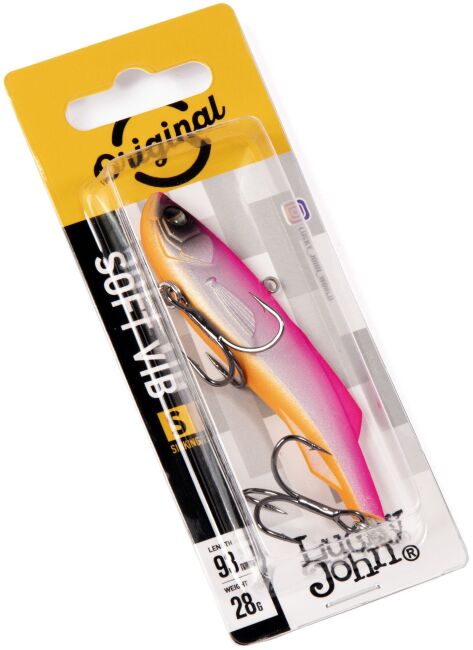 Воблер тонущий вертикальный LJ Pro Series SOFT VIB 93/008 Воблер тонущий вертикальный LJ Pro Series SOFT VIB 93/008