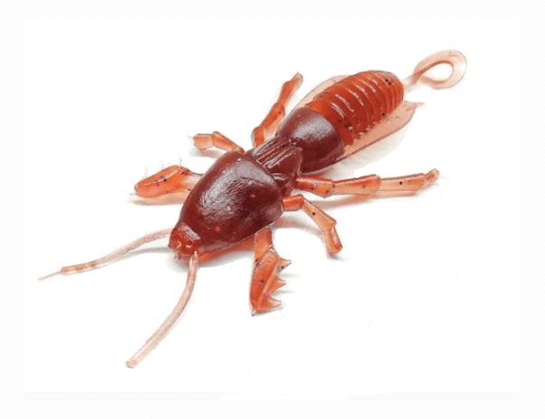 Силиконовая приманка SKELETON FISH Medvedka Lux 3.0" 5шт/уп цв.:27