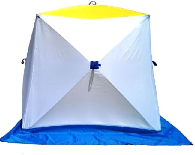 Палатка СТЭК Куб 3 трехслойная (ДхШхВ) 2,2х2,2х2,05м