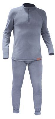 Термобелье комплект WOODLAND "ThermoLine ZIP" серый р.XXL Термобелье комплект WOODLAND "ThermoLine ZIP" серый р.XXL