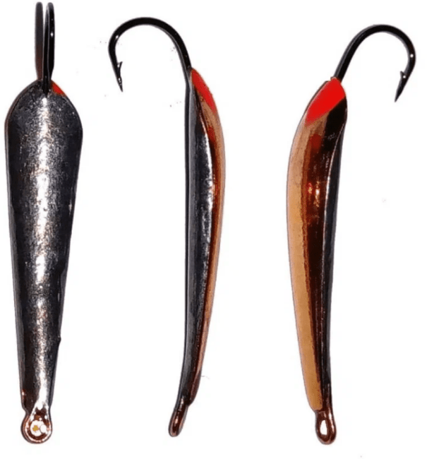 Блесна зимняя ПИРС "Малёк большой"медь 1.7гр кр.одинарный KUMHO#10 Блесна зимняя ПИРС "Малёк большой"медь 1.7гр кр.одинарный KUMHO#10