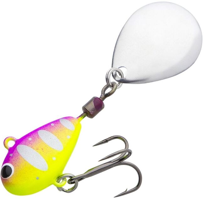 Тэйл-спиннер UF STUDIO Harricane 35гр 40мм #Violet Chart UV