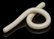 Силиконовая приманка SOOREX Pasta 100мм #101 (белый).сыр. 11шт/уп