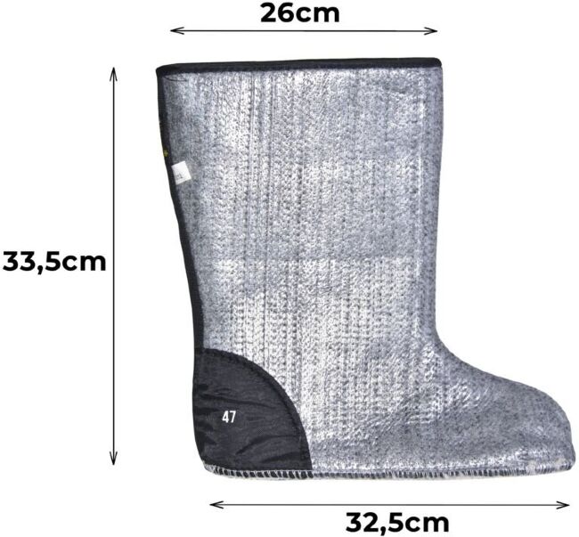 Вкладыши для сапог Norfin PROTECT запас. 3-х слой.12мм р.47 Вкладыши для сапог Norfin PROTECT запас. 3-х слой.12мм р.47