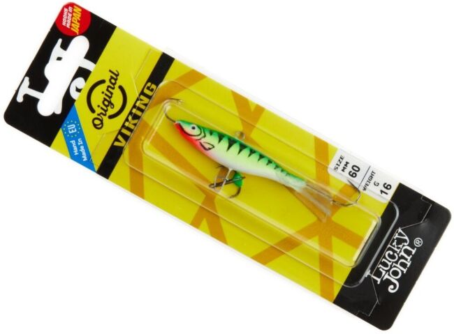 Балансир Lucky John VIKING 6 с тр. 60мм/24T блистер Балансир Lucky John VIKING 6 с тр. 60мм/24T блистер