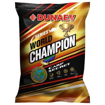 Прикормка DUNAEV World Champion 1кг Carp Secret Прикормка DUNAEV World Champion 1кг Carp Secret