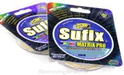Плетёный шнур SUFIX Matrix Pro разноцвет. 250м 0.35мм 36кг Плетёный шнур SUFIX Matrix Pro разноцвет. 250м 0.35мм 36кг