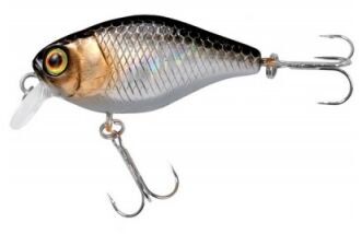 Воблер JACKALL Chubby 38F 38мм 4.0гр 0.6-1.0м HL Silver & Black Воблер JACKALL Chubby 38F 38мм 4.0гр 0.6-1.0м HL Silver & Black
