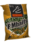 Прикормочные бойлы пылящие MINENKO GLM (зеленогубый моллюск) Ø20мм 1кг.