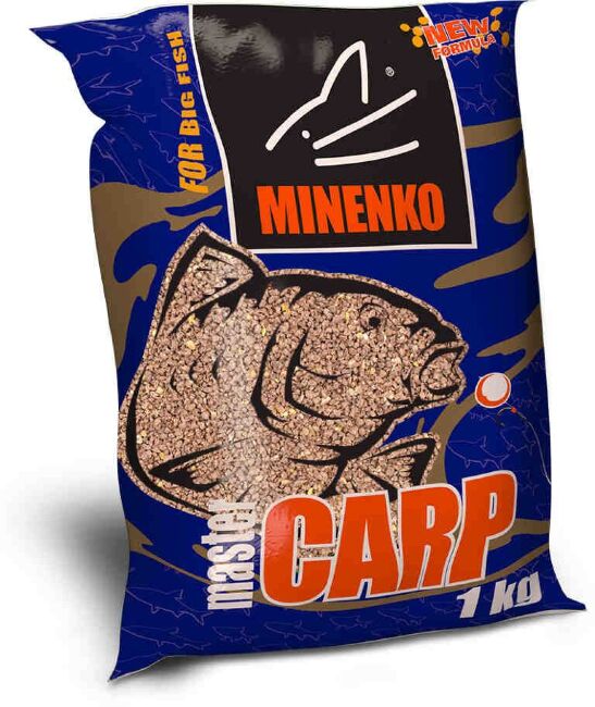 Прикормка MINENKO Master CARP Ваниль 1кг Прикормка MINENKO Master CARP Ваниль 1кг