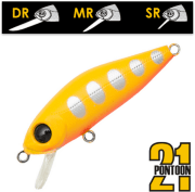 Воблер PONTOON21 CrackJack 38SP-DR 38мм 2.6гр 1.0-1.4м R43 Воблер PONTOON21 CrackJack 38SP-DR 38мм 2.6гр 1.0-1.4м R43
