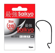 Крючки Saikyo BS-2312 BN №2/0 10шт/уп Крючки Saikyo BS-2312 BN №2/0 10шт/уп