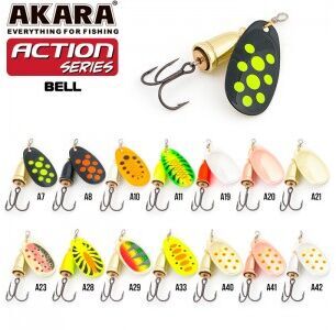 Блесна вращающаяся AKARA "Bell 2" A29 8гр.