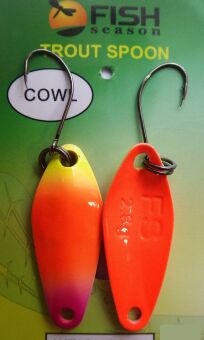 Блесна колеблющаяся FISH SEASONS Cowl 2.8гр  #3 Блесна колеблющаяся FISH SEASONS Cowl 2.8гр  #3