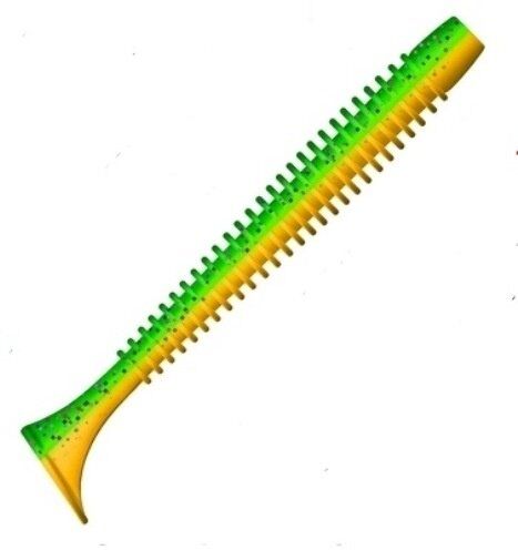 Виброхвост ZUB Swing 117мм цвет 022 зелено-оранжевый 4шт/уп Виброхвост ZUB Swing 117мм цвет 022 зелено-оранжевый 4шт/уп