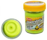 Паста форелевая Berkley Powerbait Natural Scent Glitter Trout Bait (50г) Garlic Chartreuse 1203186