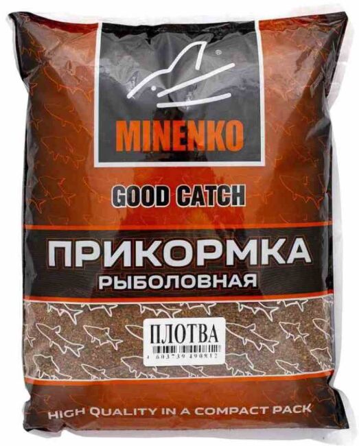 Прикормка MINENKO Good Catch Плотва 0.7кг Прикормка MINENKO Good Catch Плотва 0.7кг
