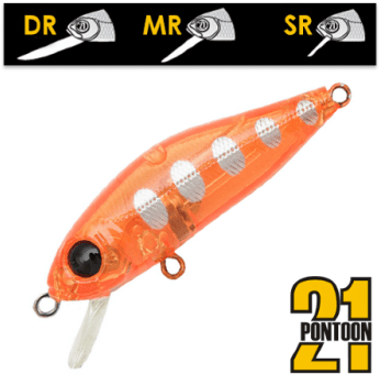 Воблер PONTOON21 CrackJack 38SP-DR 38мм 2.6гр 1.0-1.4м R46 Воблер PONTOON21 CrackJack 38SP-DR 38мм 2.6гр 1.0-1.4м R46