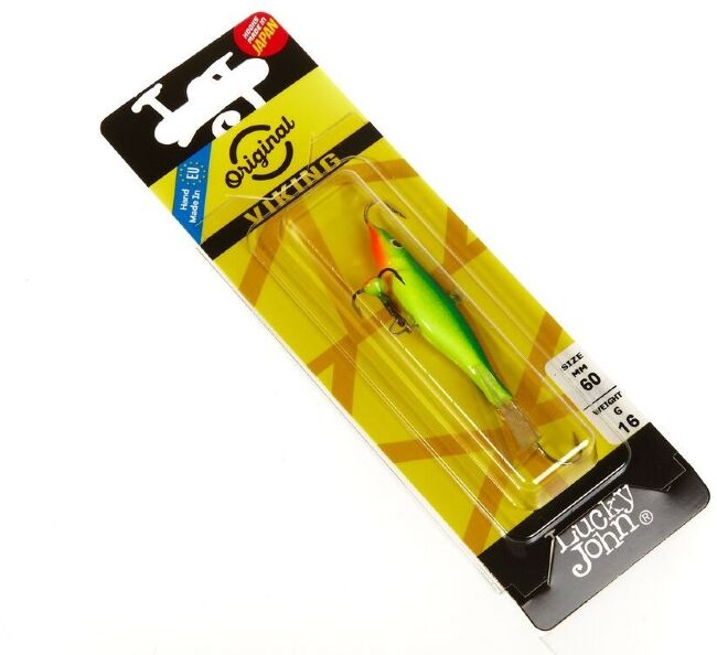 Балансир Lucky John VIKING 6 с тр. 60мм/29 блистер Балансир Lucky John VIKING 6 с тр. 60мм/29 блистер