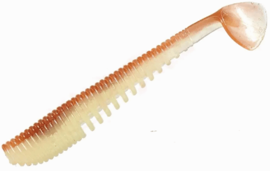 Виброхвост DIAMOND Awaruna 4.0" 5шт/уп #412: Wakasagi