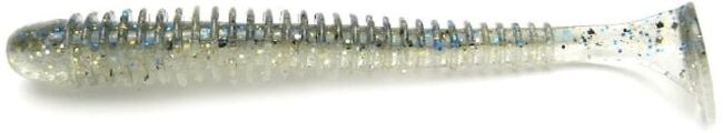 Виброхвост KEITECH Swing Impact 4" #418 Bluegill Flash 10см 4.75гр 8шт/уп