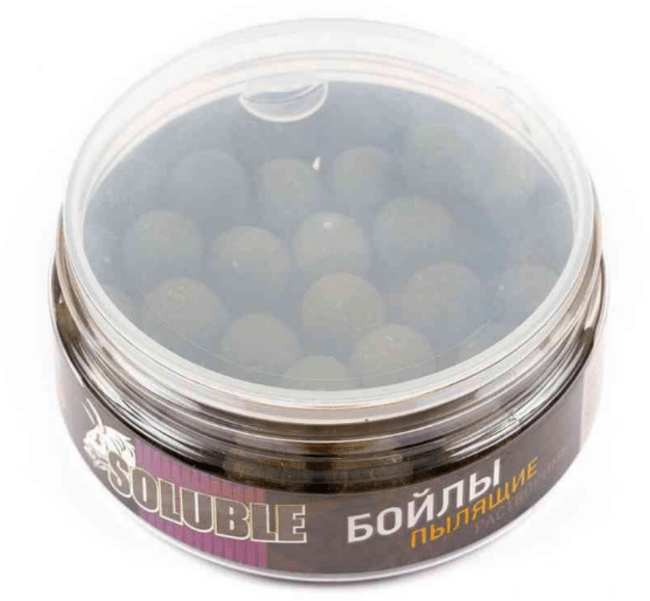 Насадочные бойлы пылящие MINENKO Black Mussel (черная мидия) Ø14мм 120гр/бан.